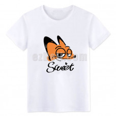 New! Zootopia Fox Nick Wilde T-shirt 